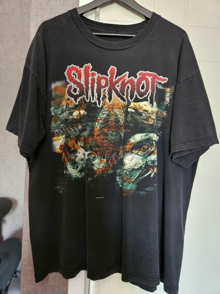 Slipknot Lowa 2001 Retro Style Black Short Sleeve Unisex Tshirt S-5XL KH8969 Unisex T-Shirt