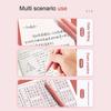 5PCS New Soft Grip Gel Pen 0.5mm Quick Drying Black Pen Ballpoint Pen Writing Tool