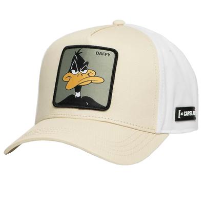 Daffy Looney Tunes, Mens Beige Cap