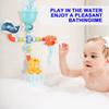 Kids Bath Toy Water Spray Whale Squid Crab Model  Suction Water Toys