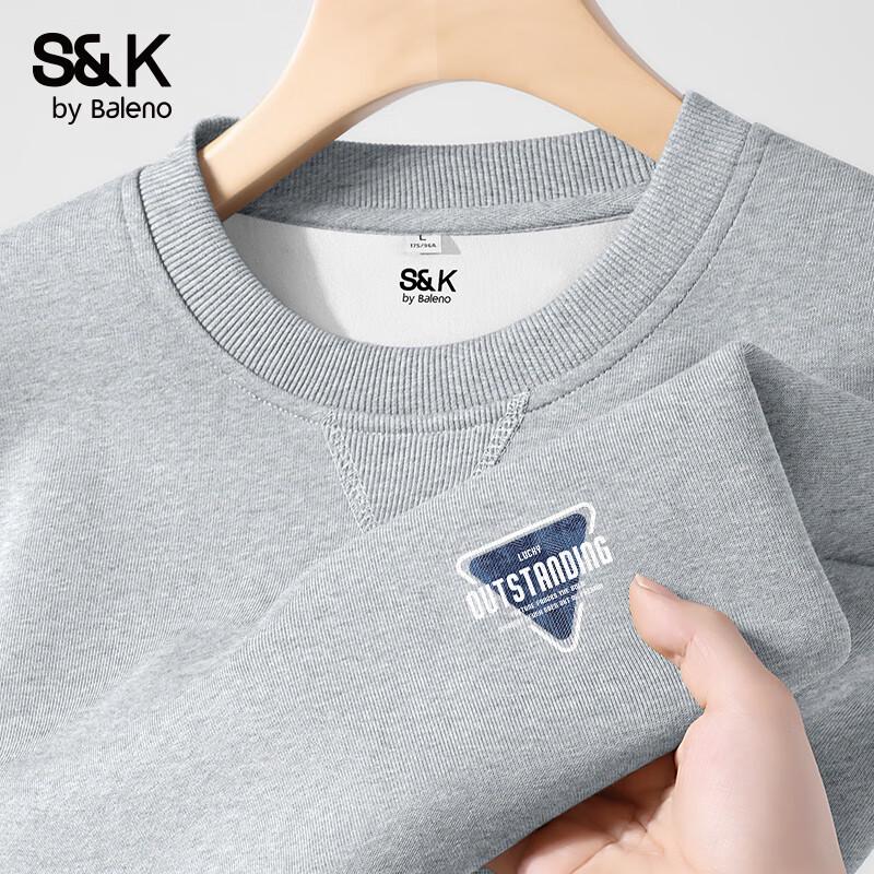 Baleno S&K Series Men s Casual Crew Neck Knit Sweatshirt 2XL
