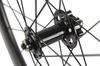 SUPERTEAM Carbon Fiber Road Disc Brake Wheelset 50mm Clincher Wheel 25mm Width Type Front Rear (Six-Bolt, Thru-Axle 12100mm 12142mm)