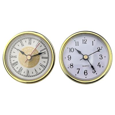 Klassisches Antikes Uhrwerk 65mm ABS Uhreneinsatz mit Arabischen oder Römischen Ziffern für DIY Wanduhr Reparatur