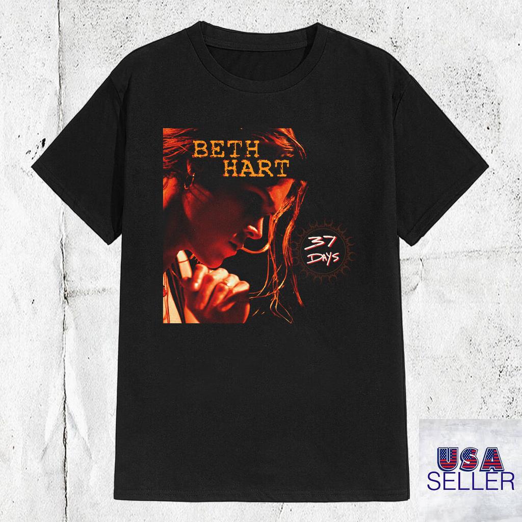 Beth Hart 37 Days Regalo Per Fan In Tour Maglietta Taglia Completa S-5XL ET547