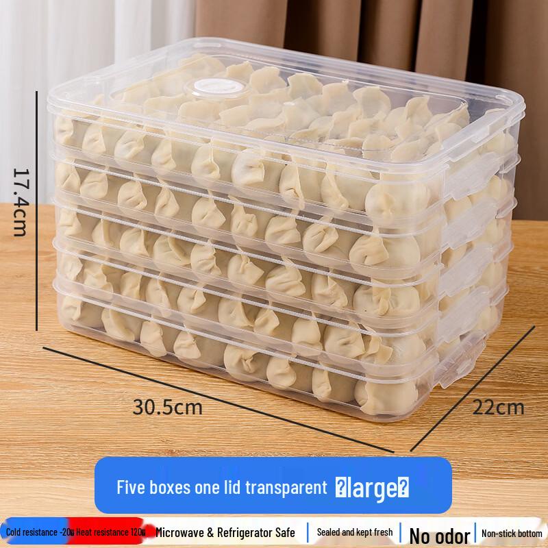 Huijia Stapelbare Aufbewahrungsbehälter für Lebensmittel im Kühlschrank