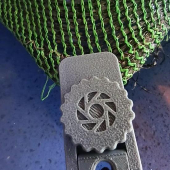 1/2/3/4Pcs Camping Rope Clamp Tarp Clip Heavy Duty Lock Grip Camping Tent