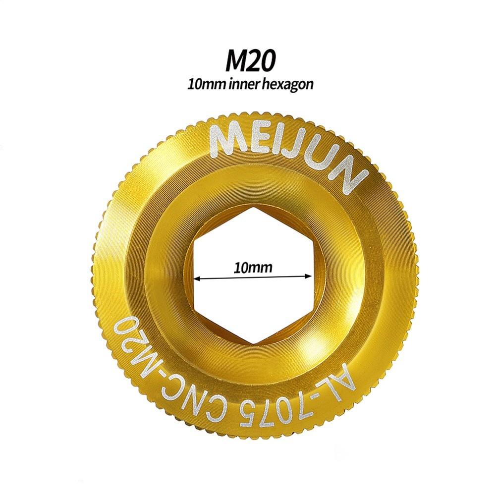 Upgrade Your Bike's Crankset with Crankset Screws Cap M20 Compatibility