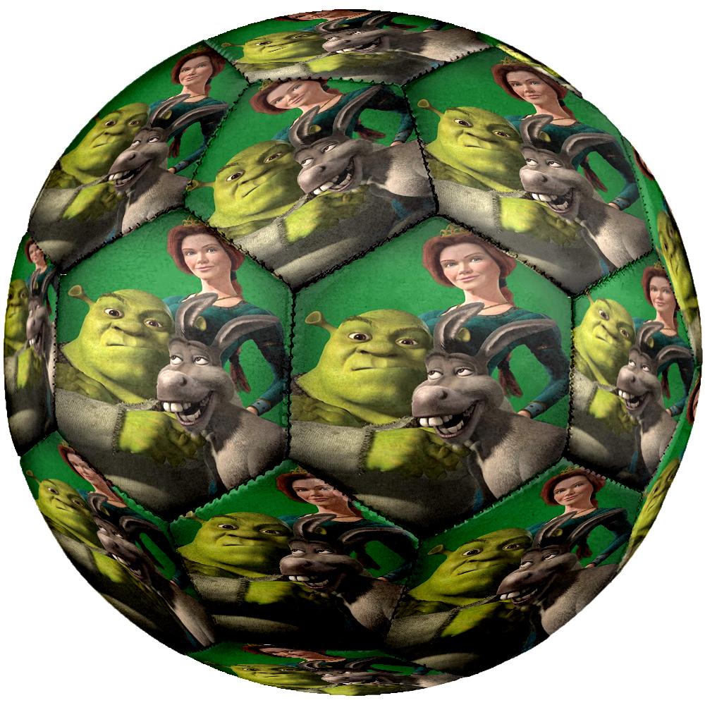 Shrek Theme Size 5 Soccer Ball, Suitable for Both Indoor and Outdoor Matches, a Gift Suitable for Everyone.