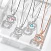 Light Luxury Beating Heart Hexagram Double Necklace