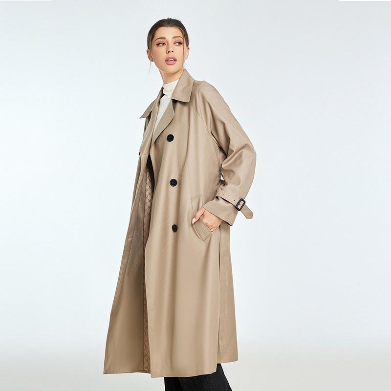 Nanyou European Style Women`s Trench Coat