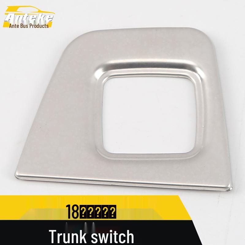 Tenth Generation Accord Trunk Switch Ring and Tailgate Button Decorative Sticker - Fits 18 Models