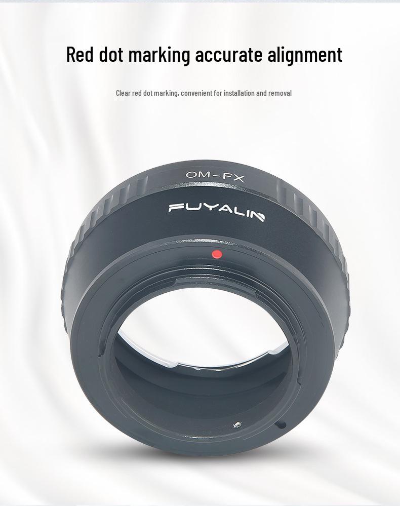 OM-FX Lens Adapter for Olympus OM Lenses To Fujifilm X-Pro1/X-Pro2 Mirrorless Cameras