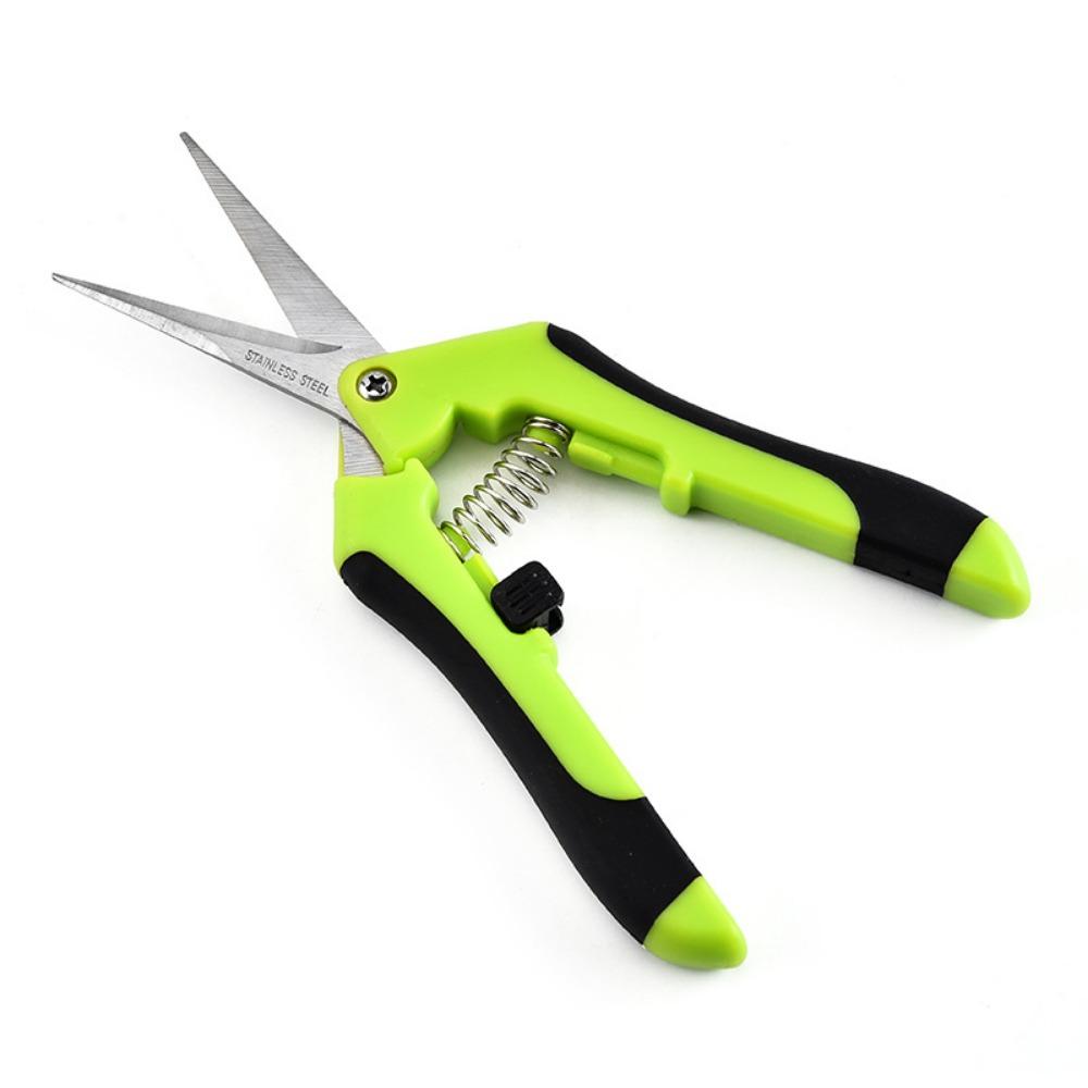 Household Potted Trim Weed Branches Small Scissors Gardening Tools Garden Pruning Shears Fruit Picking Scissors