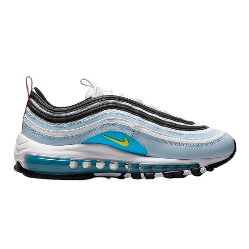 Nike Air Max 97 Blue Whisper Opti Yellow GS Sneakers 921522-408