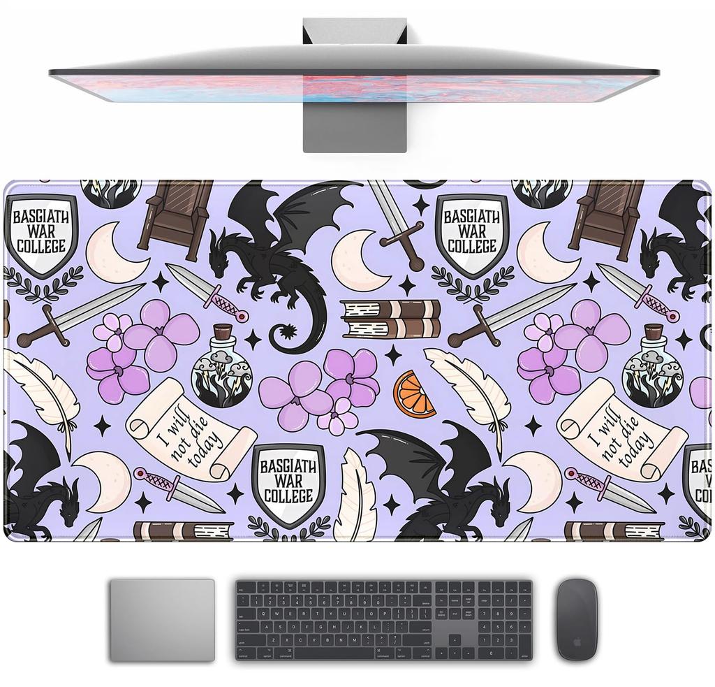 Anime Koi Lotus Gaming-Maus Padoriental Roter Karpfen Blattdruck Glatter Rand Rutschfeste Matte Für Gamer Büro Zuhause Drahtlose Maus Verwendung