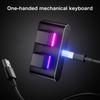 Ergonomic Two Key Corded Keyboards Aluminum Construction Ensuring Comfort for Extended Work