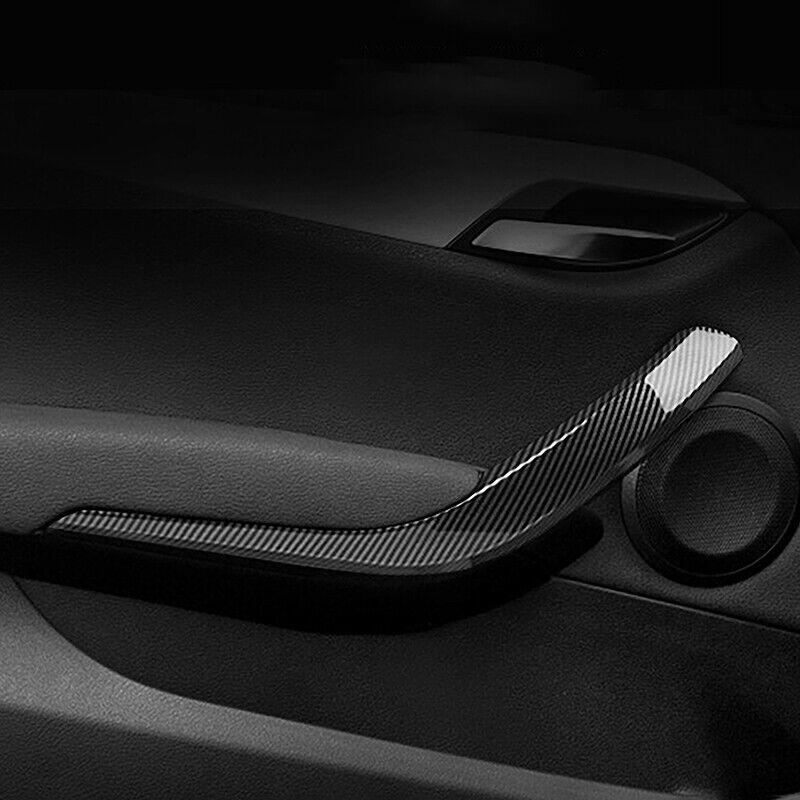 Rhyming Inner Door Panel Handle Pull Trim Cover Auto Interior Door Handles Covers   Side Car Left Right For BMW X1 E84