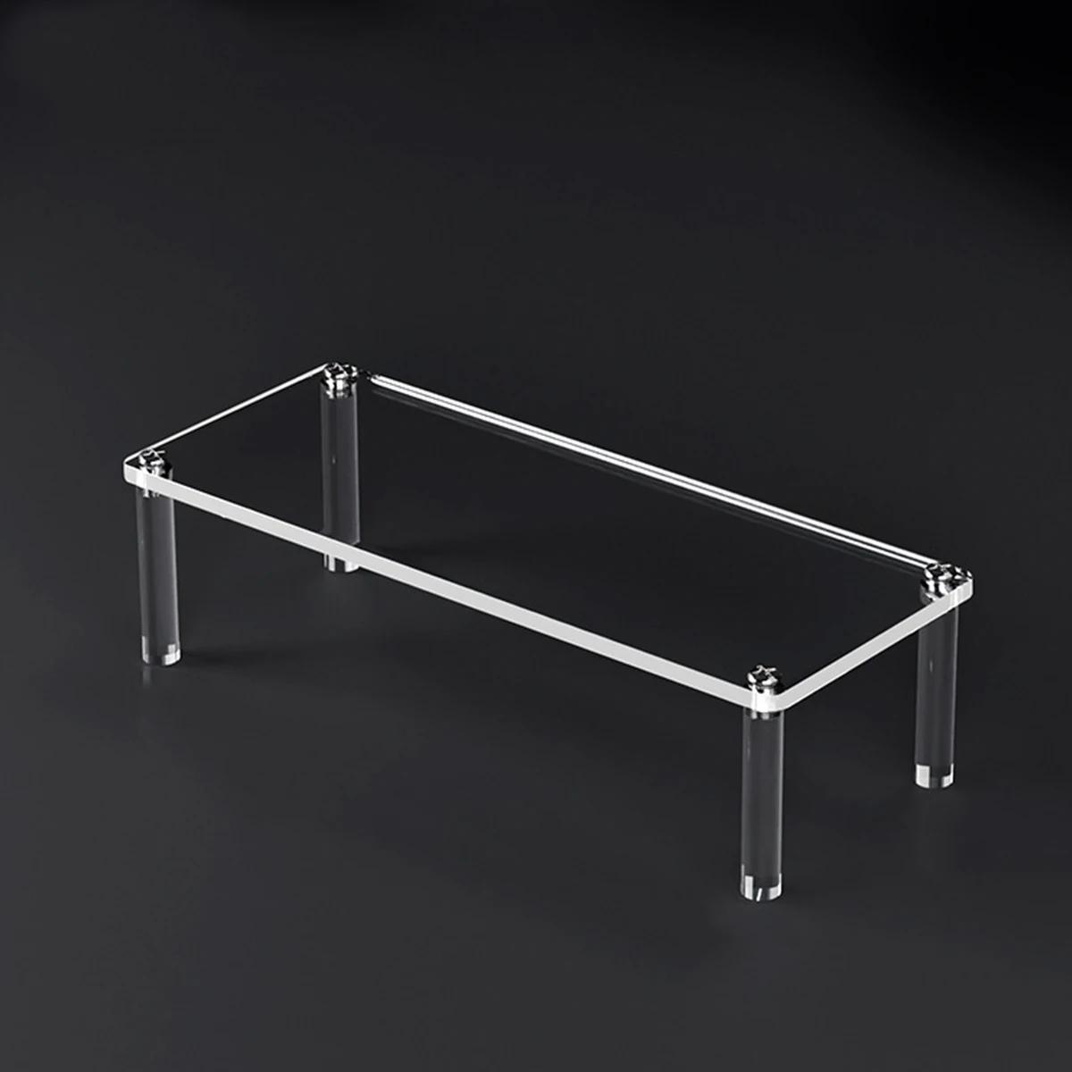 

1pc-Acrylic display stand, transparent food and dessert display stand, small mini display stand organizer and decoration
