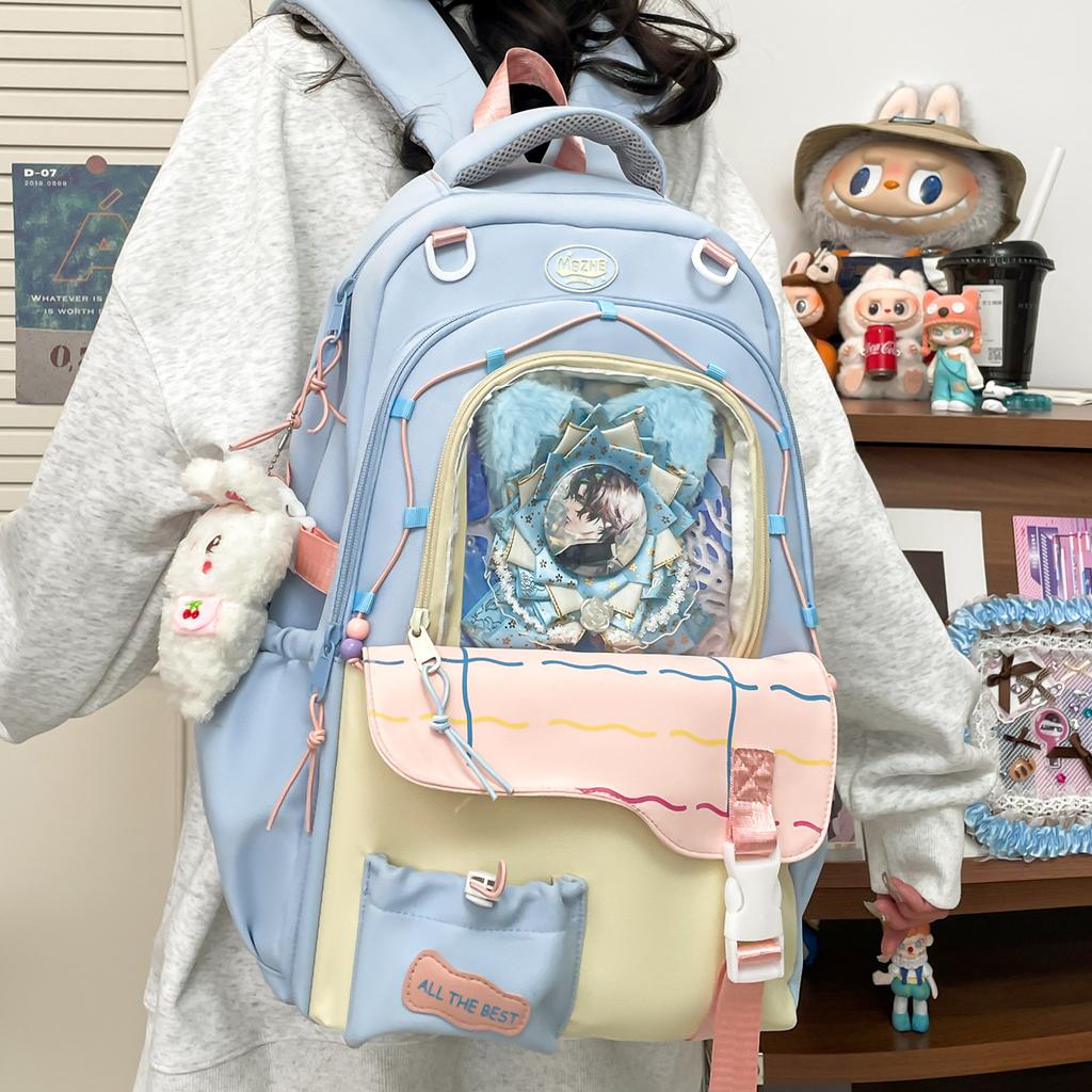 Fresh, Sweet and Cute, Junior High School Students, High Value, Simple, Lightweight, Versatile and Large Capacity