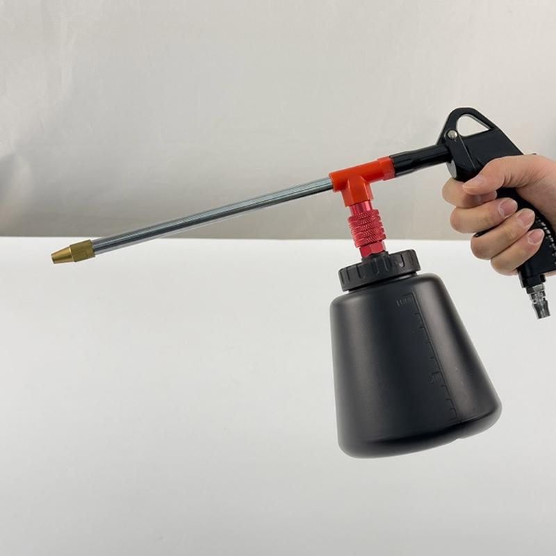 Multifunction Pneumatic High Pressure Cleaning Sprayer Compressed Air Powered Cleaning Tool Adjustable Car Washing Tool