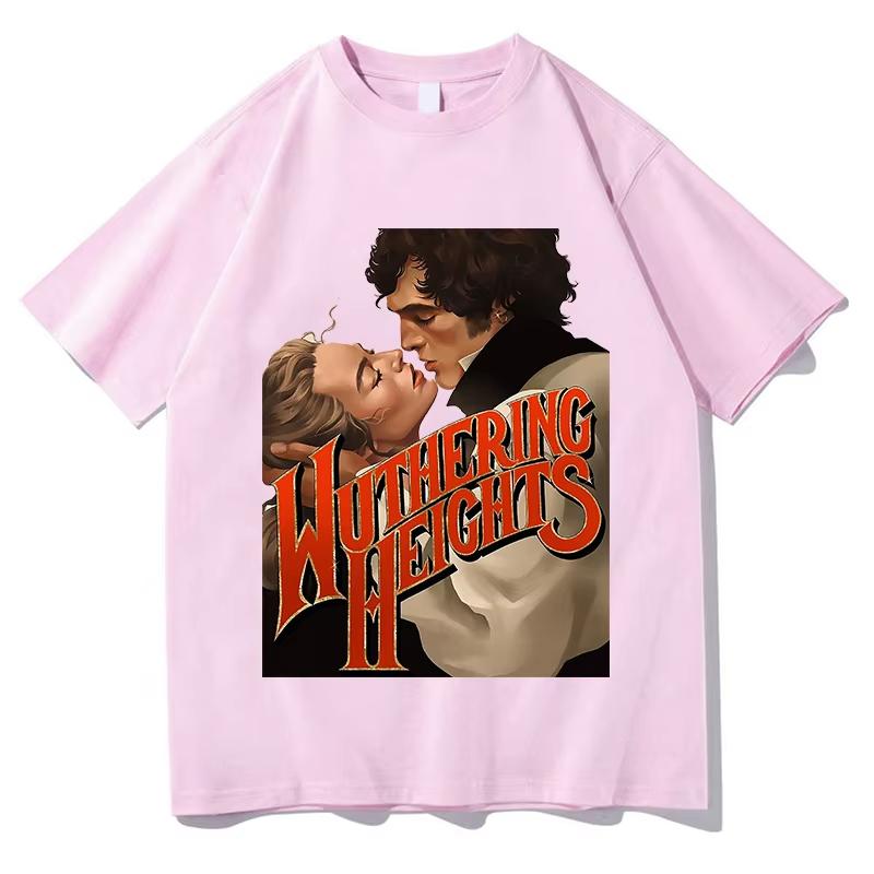 Wuthering Heights Album Graphic Tshirts Unisex 2026 Summer New 100%Cotton O-neck Hip-hop Y2K Style Short Sleeve Unisex's Shirt Tops