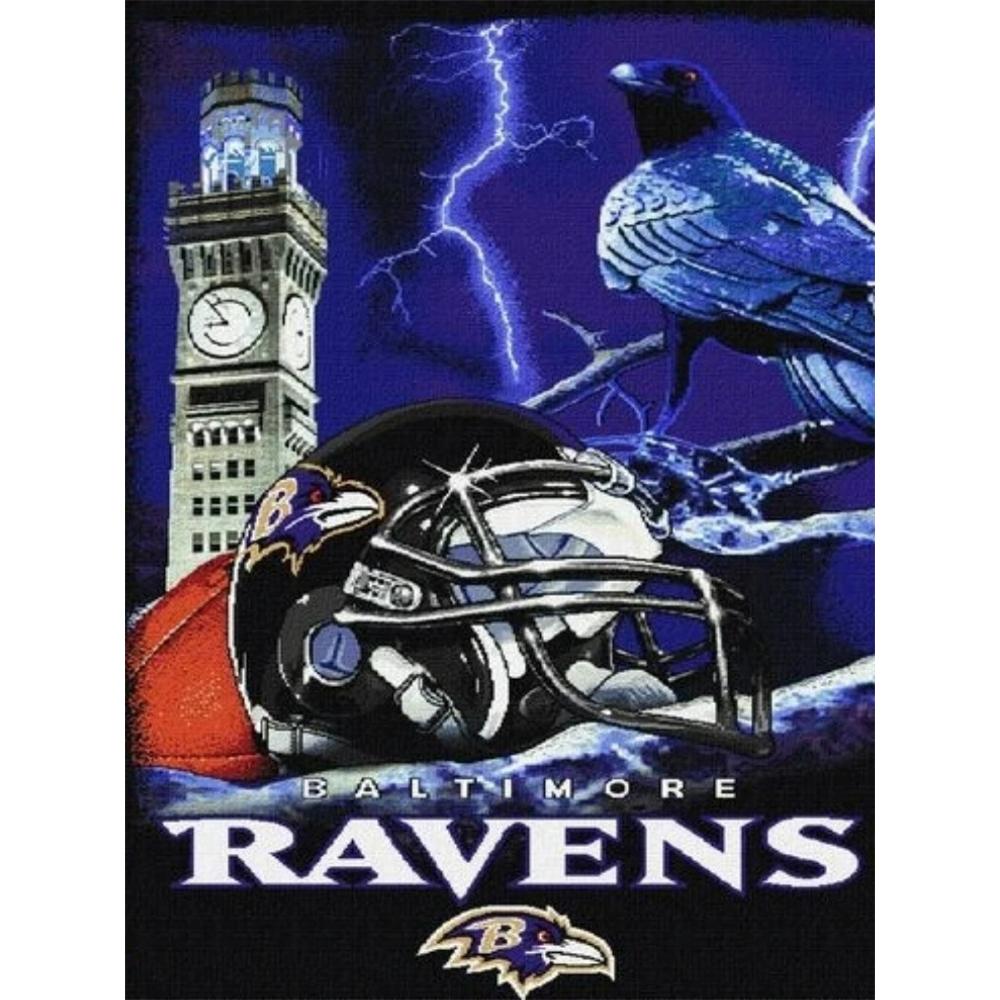 5D Diy Diamantová malba Výšivka křížkovým stehem Mozaika Americký fotbal Plný kulatý vrták Dekorace domu Nástěnné umění Dárek