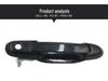 69210-08010: Exterior Door Handle for Toyota Sienna, Compatible with Part 69220-08010.