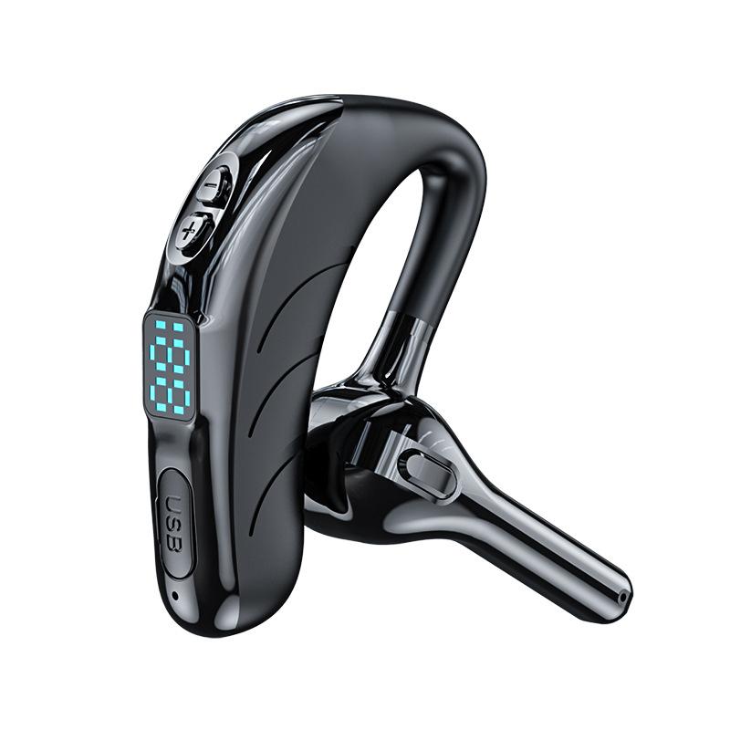 

X13 Single Ear Headset with Mic Bluetooth Earphone Noise Cancelling Waterproof Earpiece Wireless Handsfree Long Standby Time чорний