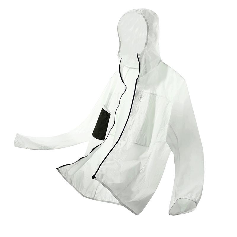 

Унисекс Легкая Черная Ветровка: Защита от солнца, быстросохнущая для пеших прогулок, езды на велосипеде и ежедневных поездок XS