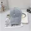 Correct embroidery smiley face~ Embroidery square baseball cap children casual simple couple cap men