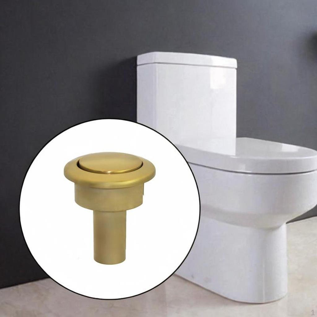 Single Flush Toilet Push Button Modern Replacement Repair Parts Accessories Easy Installation