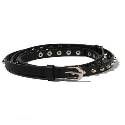 Waist Belt Rock and Roll Buckle for Cowboy Cowgirl Rock and Roll Punk Vintage Belt Hot Girl WaistChain Studded Sexy Belt