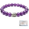 Amethyst Bracelet for Calmness, Spiritual Growth & Stress Relief ??Gift for Men & Women