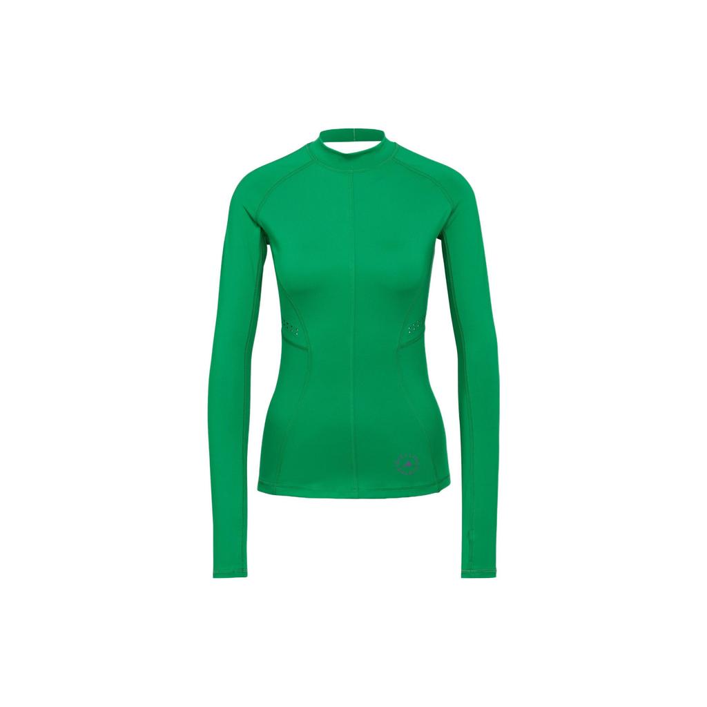 adidas by Stella McCartney Women's TruePurpose Training Long Sleeve Top Green HI6035