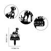 Outdoor Great Dane Dog Memorial Metal Stake Sign   Pet Garden Art Name Plate