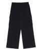 RAYFIKERS Wide Cargo Sweatpants Black (Mp6Pu188-076)
