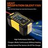 12V 6A Full Automatic Car Battery Charger Power Pulse Repair Chargers Wet Dry Lead Acid Battery Chargers Digital LCD Display