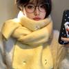 Autumn and Winter New Xiaoxiangfeng Knitted Scarf Girls Warm Scarf High-end Fashion Shawl a Piece