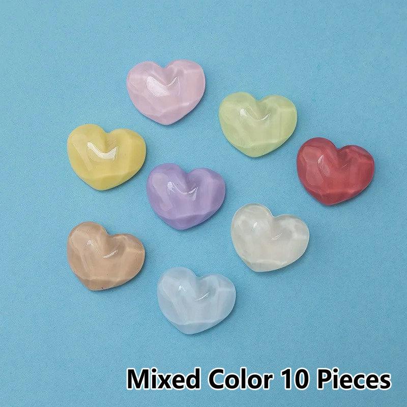 10pcs Mixed Colors Water Ripple Star Heart Shaped Fridge Magnet Home Decor Po Message Note Holder Refrigerator Magnets