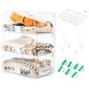 Fenghome Hanging Rack, Set of 3, Closet Storage, Foldable, 2025 New Design, Clothes Storage, Multiple Connectable Shelves, Compact Folding, Large Capa