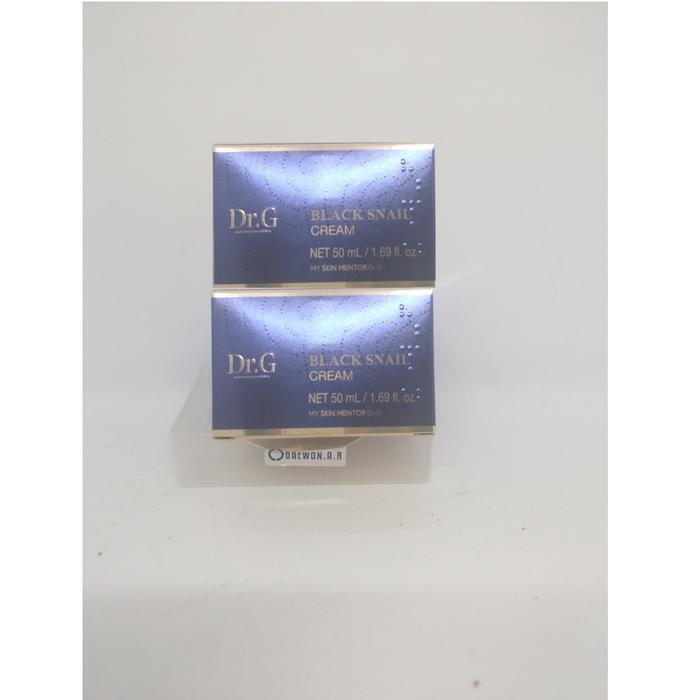 

Dr.G Black Snail Cream 50mlx 2 (100ml total) K-Beauty Korean Skincare (44016847)