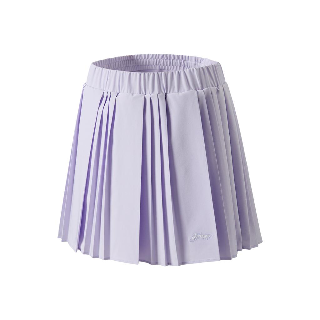 Li Ning Badminton Collection Casual Short Skirts Women's Naughty Purple ASKV290-3