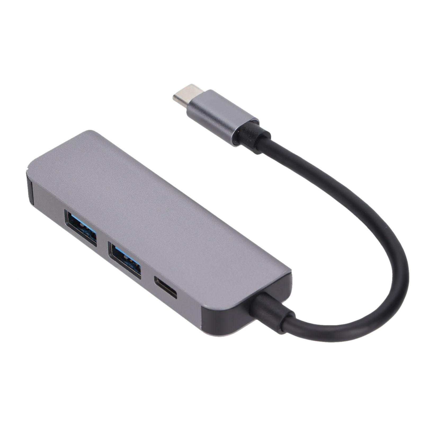 

Док-станция 4 в 1 87 Вт Fast PD Port 4K TypeC USB 3.0 Multi Port Hub Adapter