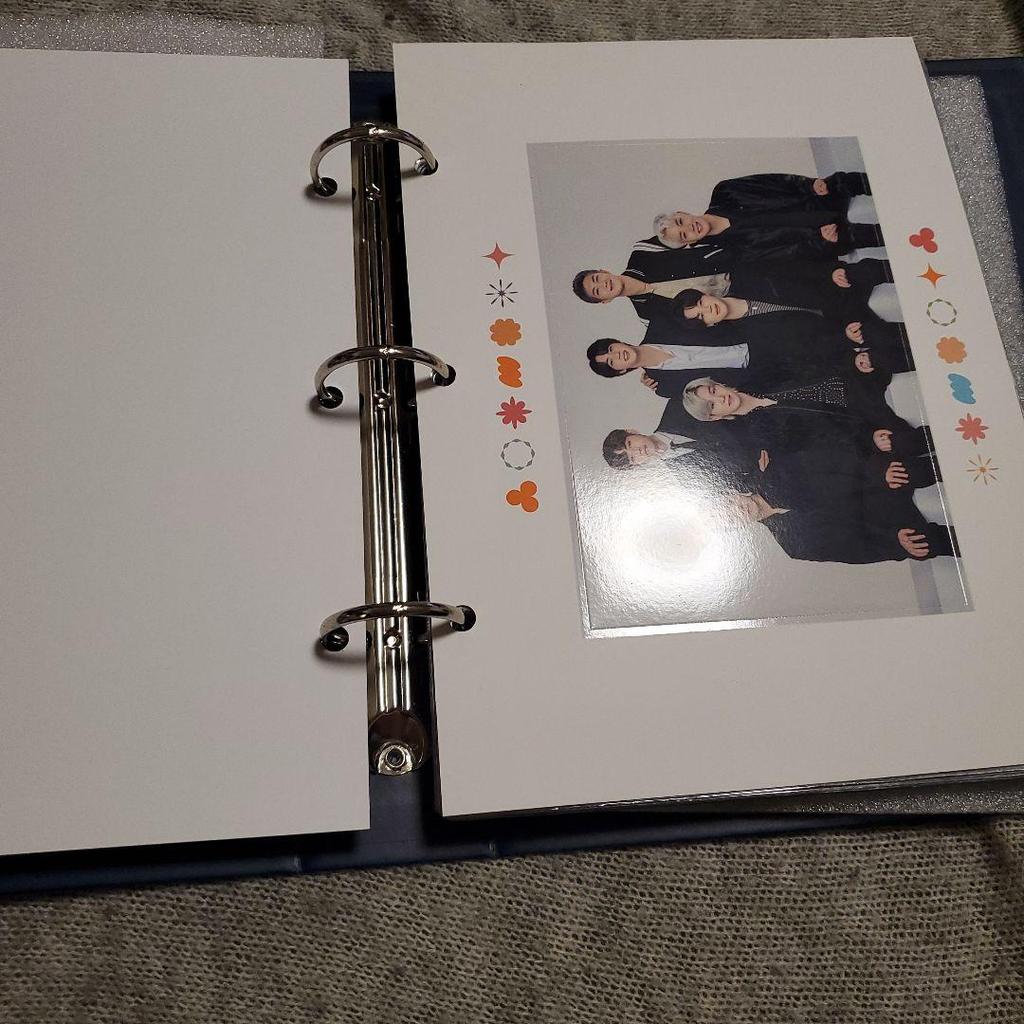 [USED] BTS Official PTD Binder with 11 mini photos