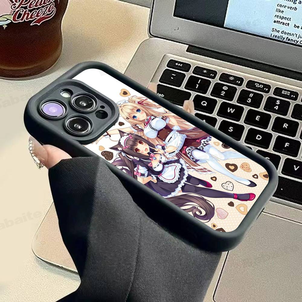 Chocola Nekopara For IPhone 17 16 15 14 13 12 11 Pro Max Plus Phone Case Covers