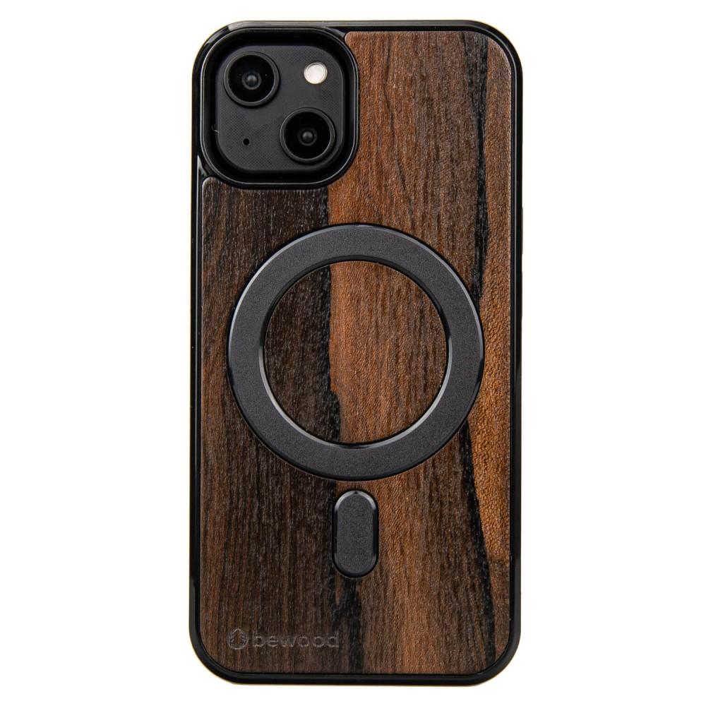 Bewood iPhone 14 Ziricote MagSafe Wooden Case