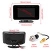 AD 3 In 1 LCD Automobile Digital Water Temperature Gauge Oil Pressure Gauge Voltmeter Water Temperature Sensor Adapter for Car