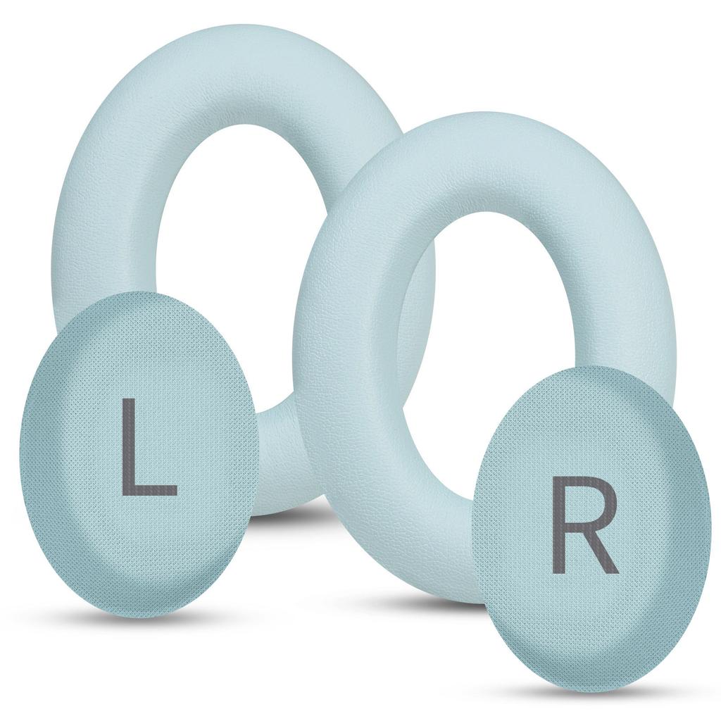 Replacement EarPads Cushions for Bose QC45 QuietComfort QC 45 Headphone Softer Protein Leather / Breathable football net Earpads