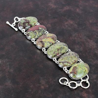 Drakenbloedsteen Armband Edelsteen Sieraden 925 Sterling Zilveren Armband Handgemaakt Gloednieuwe Sieraden Verstelbare Ketting Armband Cadeau Voor Vrouwen