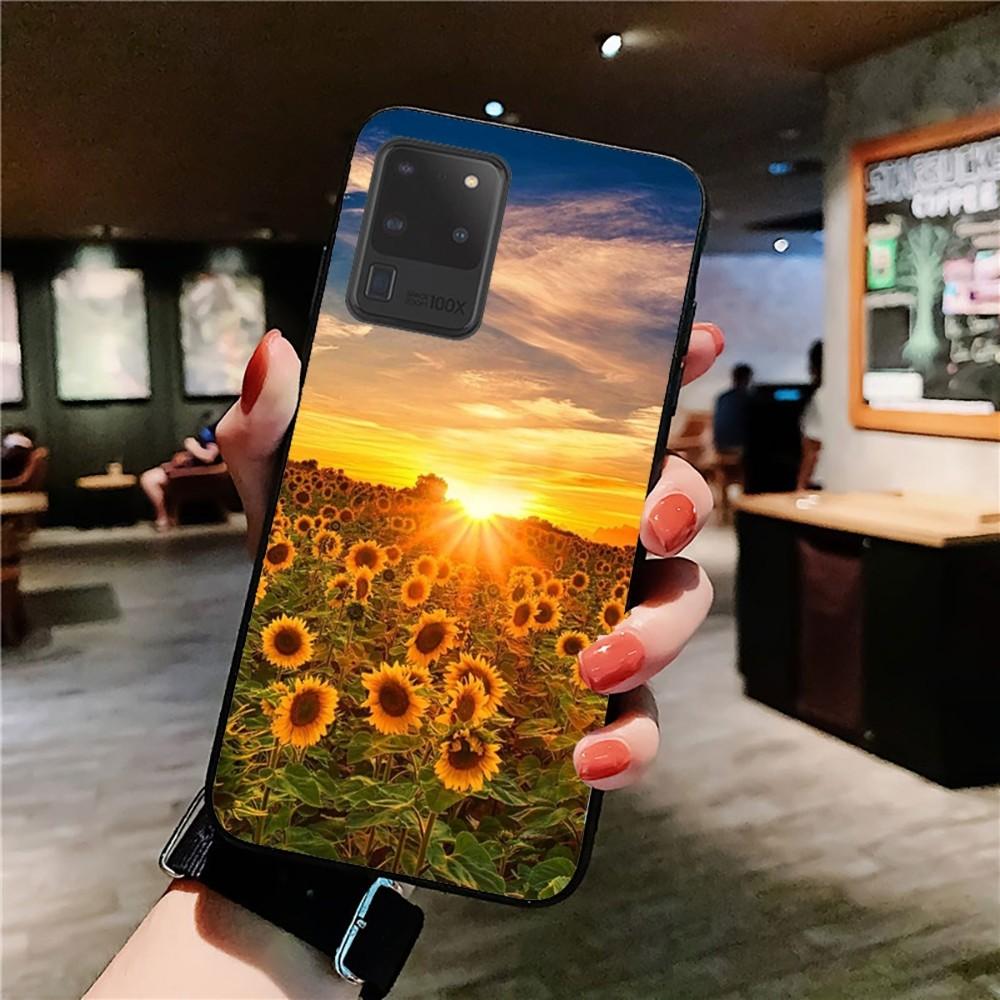 Cute Summer Daisy Sunflower Phone Case For Samsung A 10 11 12 13 20 21 22 30 31 32 40 51 52 53 70 71 72 73 91 13 Shell